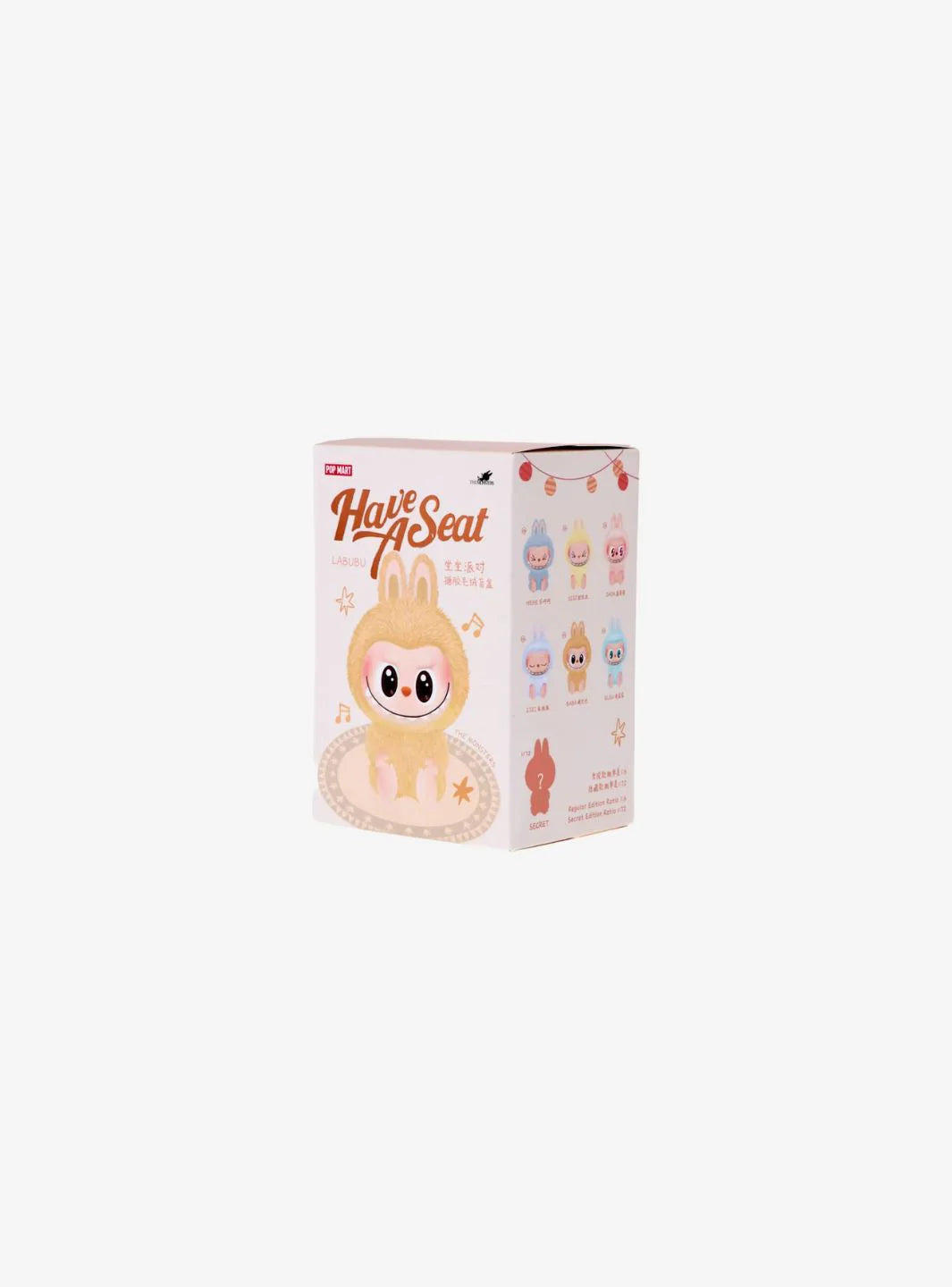 Labubu V2 THE MONSTERS - Have A Seat Series Plush Pendant Blind Box