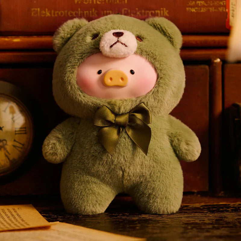 Lulu The Piggy - Vintage Teddy Shop Vinyl Face Plush Pendant Blind Box