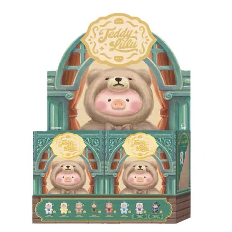 Lulu The Piggy - Vintage Teddy Shop Vinyl Face Plush Pendant Blind Box