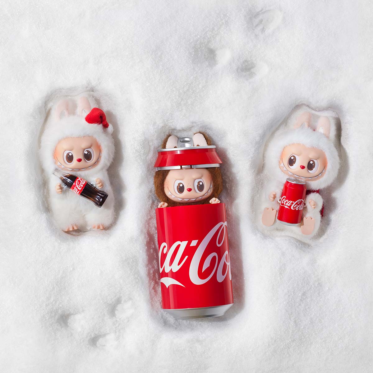 Labubu THE MONSTERS - Coca Cola Series Plush Pendant Blind Box