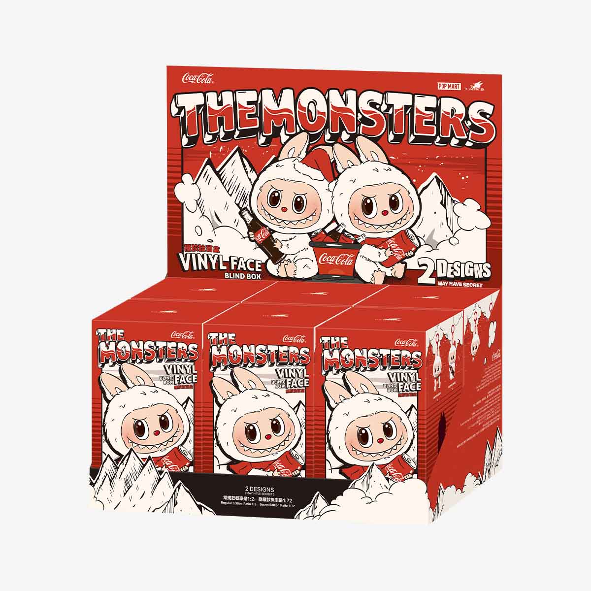 Labubu THE MONSTERS - Coca Cola Series Plush Pendant Blind Box