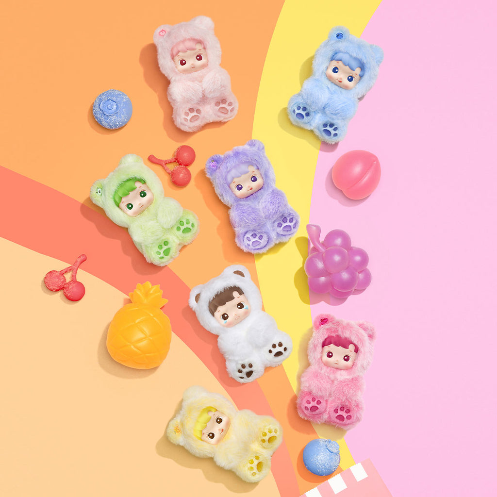 Hacipupu - Gummy Bear Series Vinyl Plush Pendant Blind Box