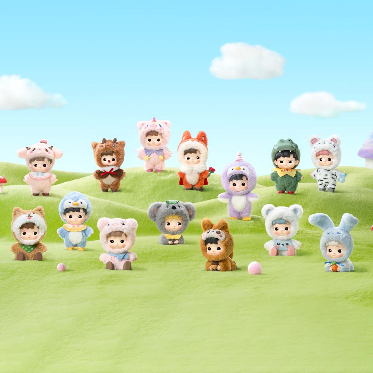 Hacipupu - Snuggle With You Series Figures Blind Box