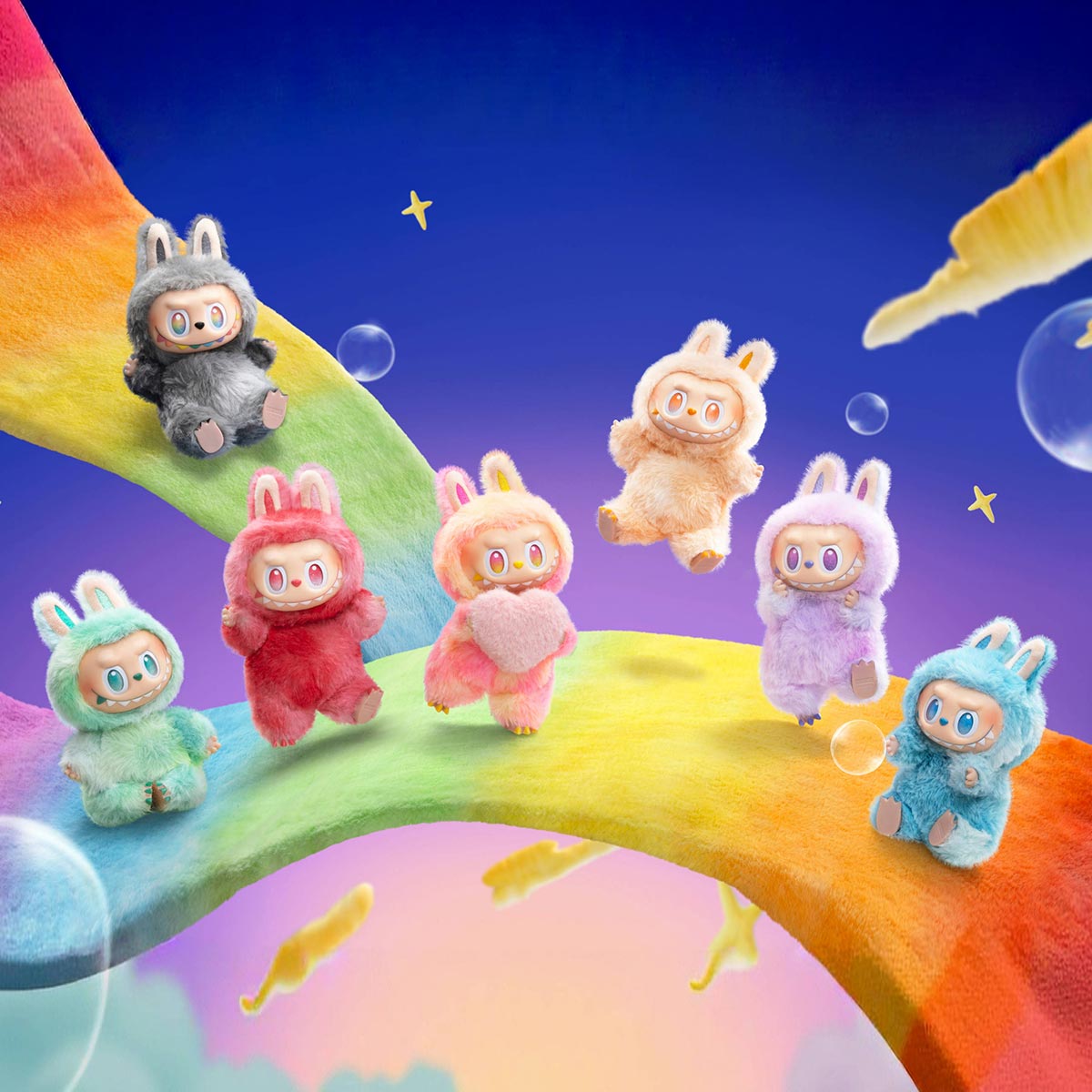 Labubu V3 THE MONSTERS - Big Into Energy Series Plush Pendant Blind Box