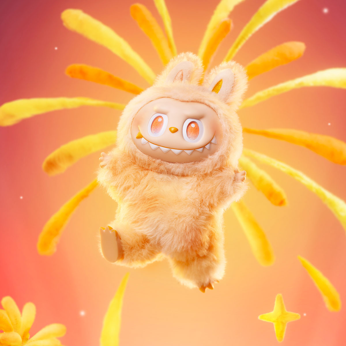 Labubu V3 THE MONSTERS - Big Into Energy Series Plush Pendant Blind Box
