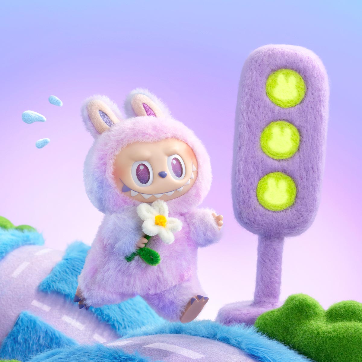 Labubu V3 THE MONSTERS - Big Into Energy Series Plush Pendant Blind Box